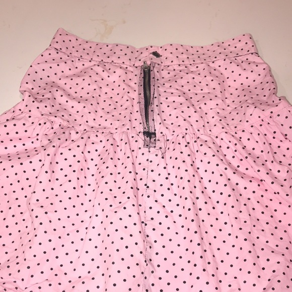 Pink pokadot skirt - Picture 2 of 3